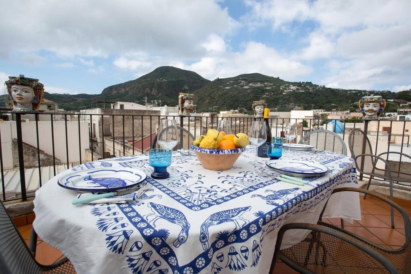 Apartamento Casa Anna Con Terrazzo, Lipari Exterior foto