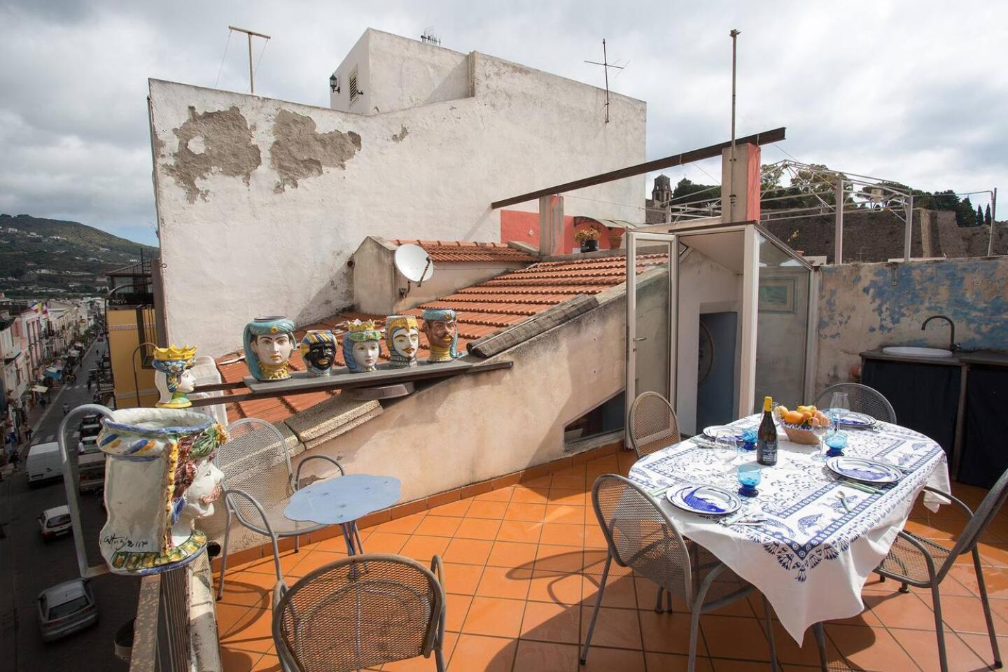 Apartamento Casa Anna Con Terrazzo, Lipari Exterior foto