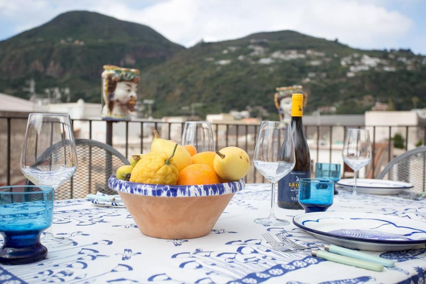 Apartamento Casa Anna Con Terrazzo, Lipari Exterior foto